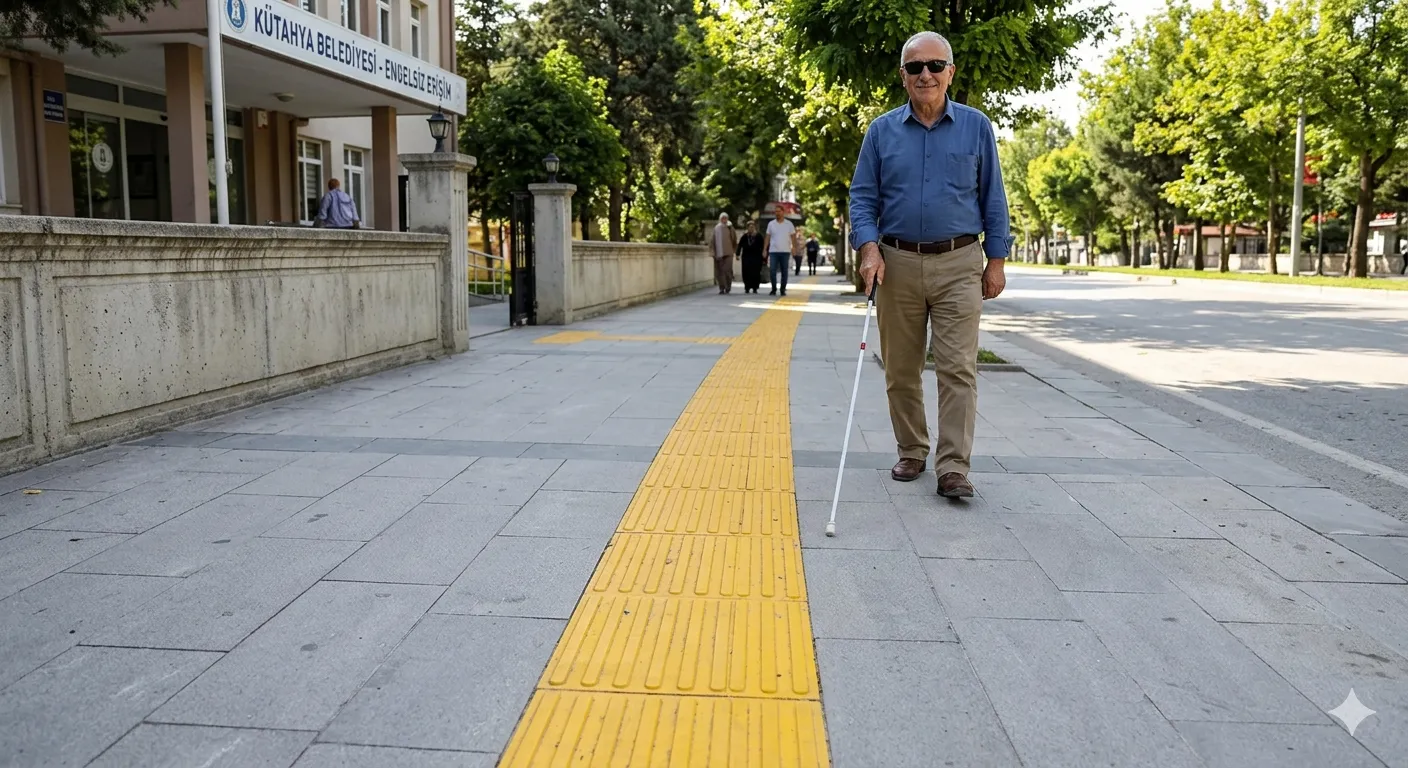 Görme Engelli Taşı 20x40x8 cm 3